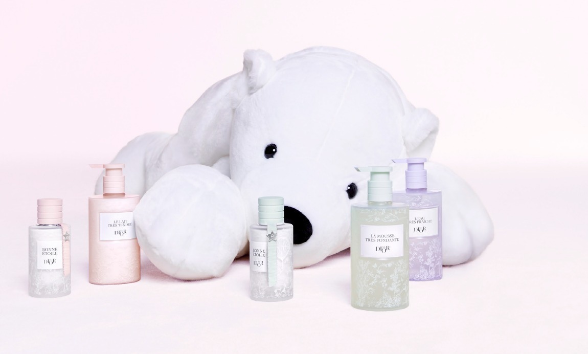 ベビー ディオール」のビューティーラインが誕生、フローラルムスクが