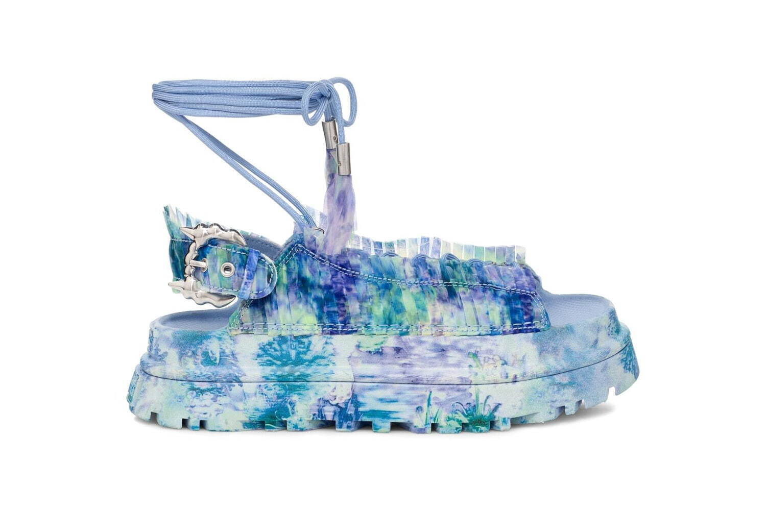 UGG×コリーナ ストラーダ、“動物の足”イラストの厚底サンダルや