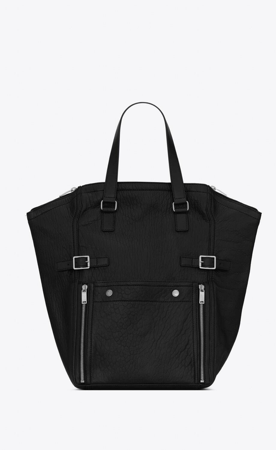 サンローランのメンズ新作「ダウンタウン トートバッグ」質感ある