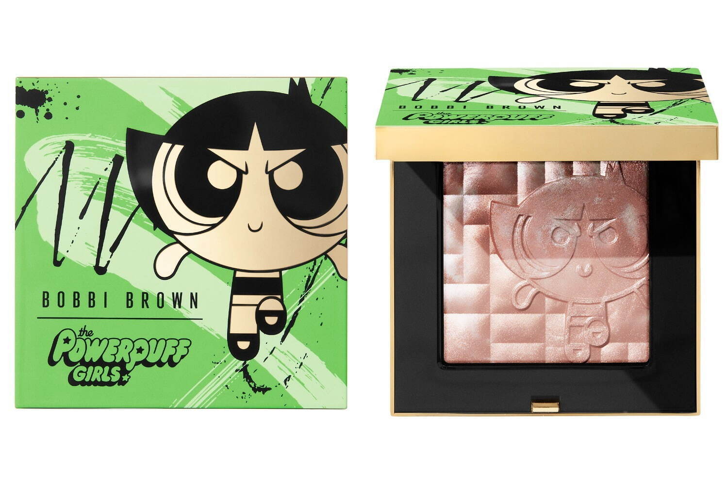 ボビイ ブラウン×「パワーパフ ガールズ」限定コラボコスメ、煌めく4色
