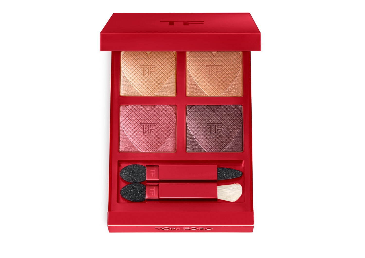 トム フォード ビューティ24年バレンタインコスメ、4色アイパレ