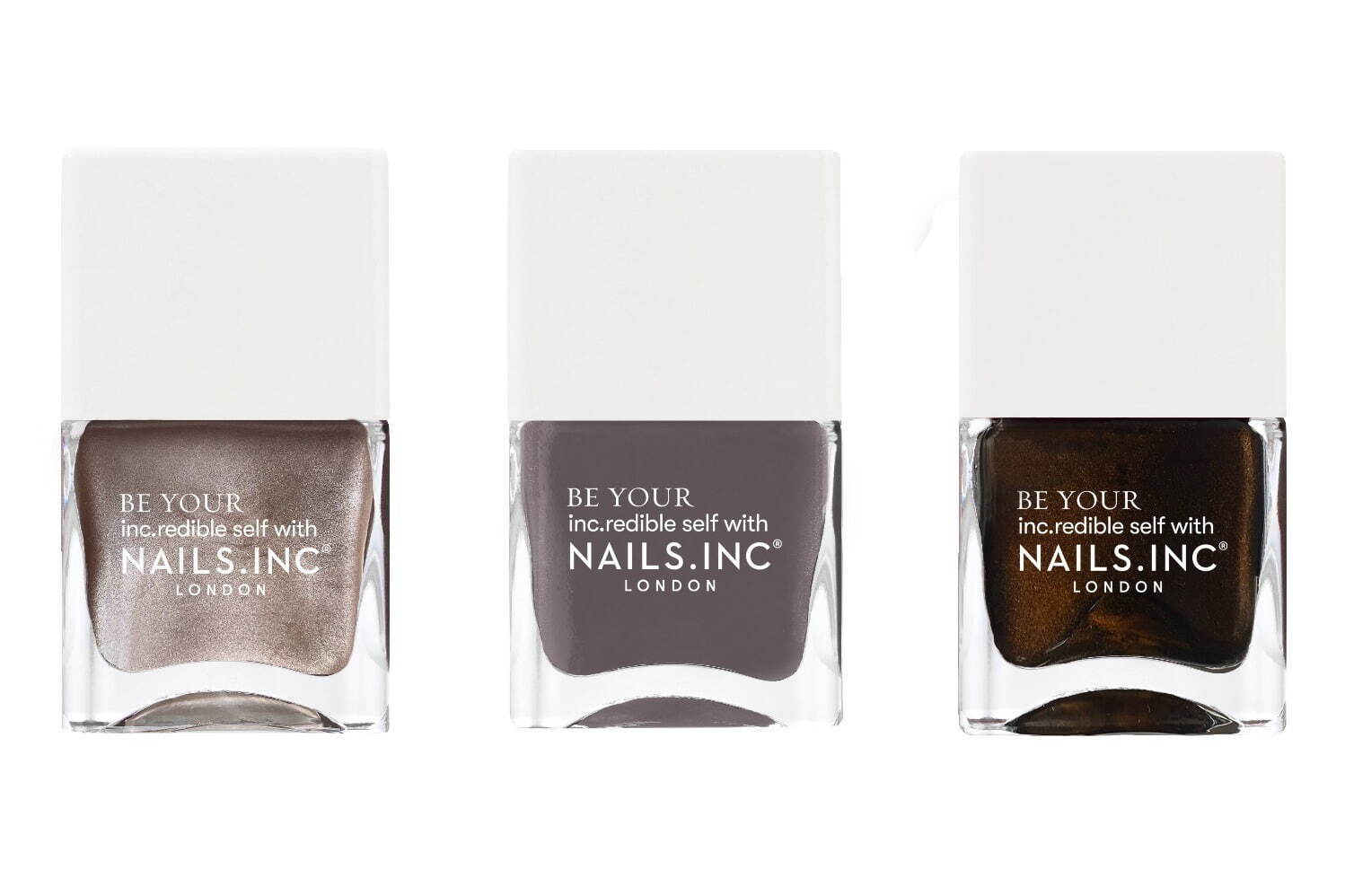 ネイルズ インク“ヴィンテージ色”24年冬ネイルキット、ウール感グレー