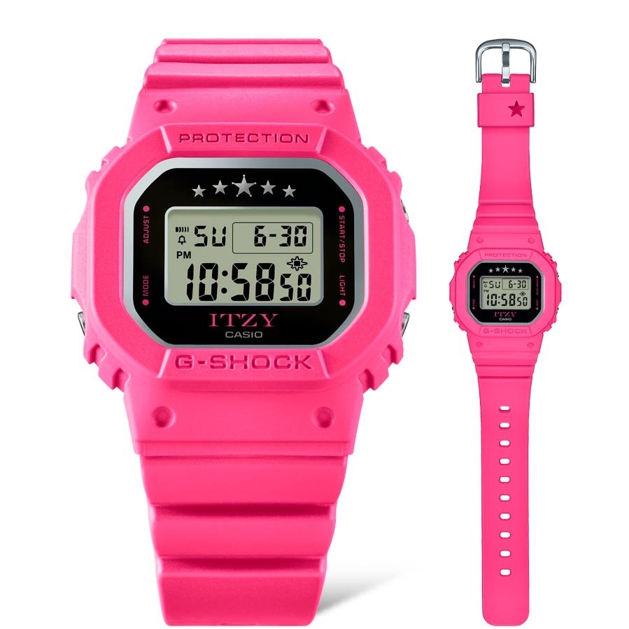 G-SHOCK×ITZYコラボ腕時計第2弾「GMD-S5610IT」ピンクやバイオレット1