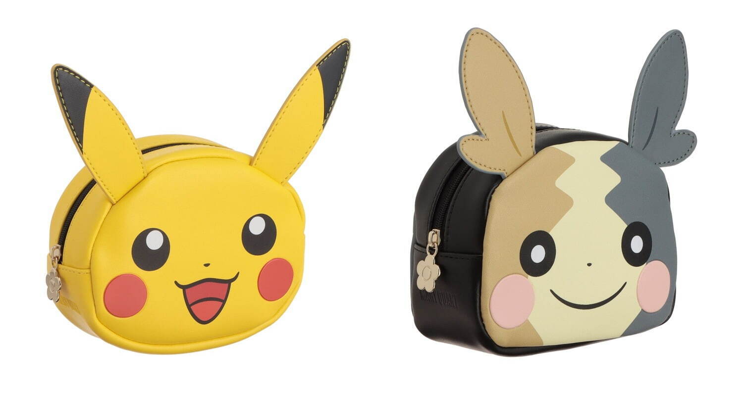 マリークヮント「ポケモン」ピカチュウ＆モルペコのワッペン刺繍