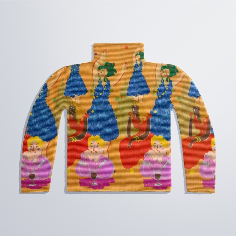 ミー イッセイ ミヤケ、“週末の楽しみ”を表現したトップス＆フリンジ