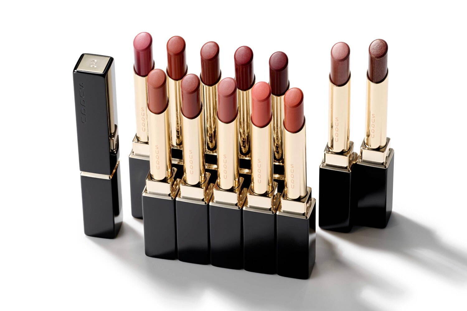 SUQQU2025年春コスメ“史上最もスリム”なリップスティック、ベルベット