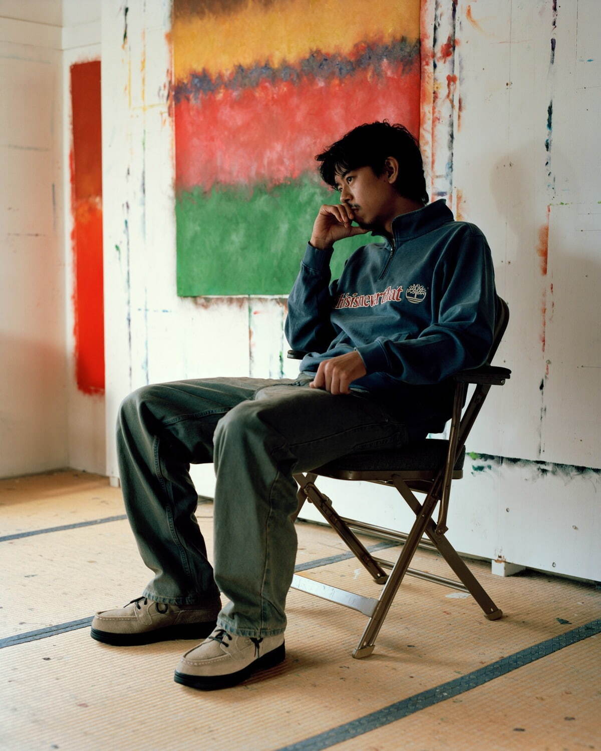 ティンバーランド×ディスイズネバーザット「モックトゥ ミッド