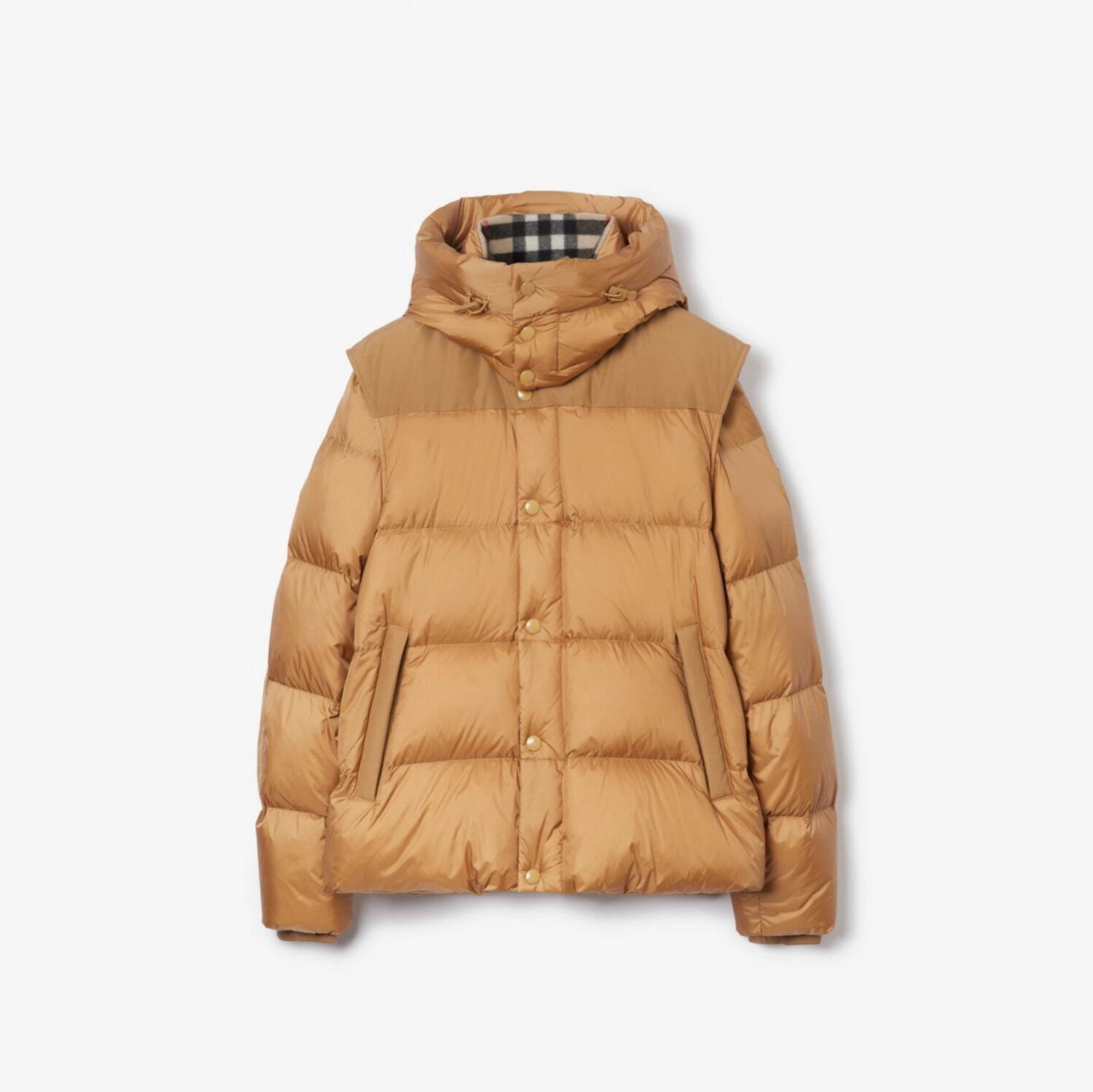 バーバリーの“チェック柄”2WAYダウンジャケットなど、メンズアウターが