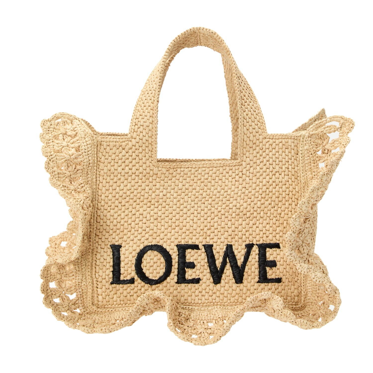 ロエベ25年夏かごバッグ、ドーナツチェーンのハンドバッグやチェック柄