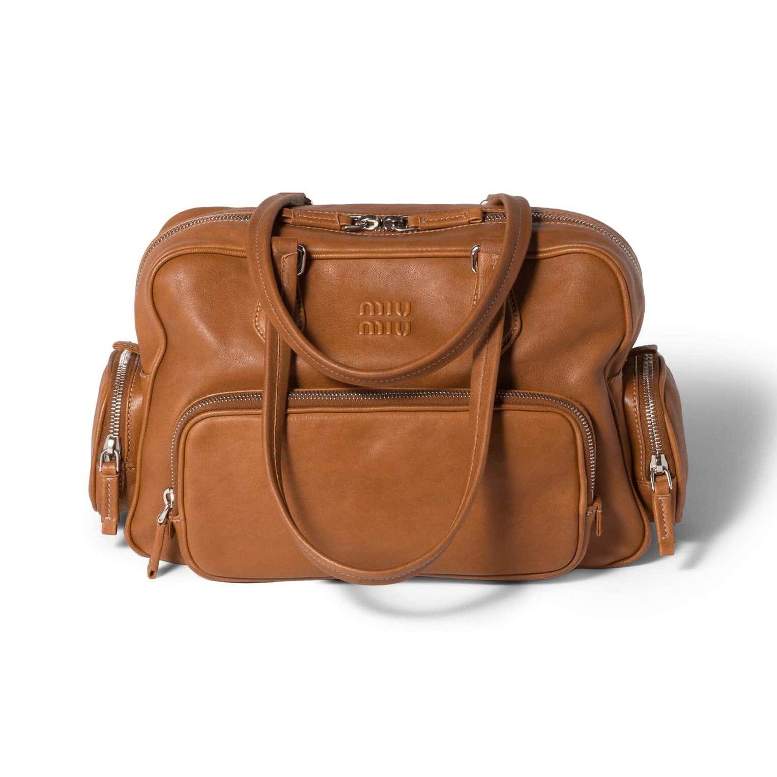 ミュウミュウ“大胆ポケット”の「ポケットバッグ」新作、ヴィンテージ