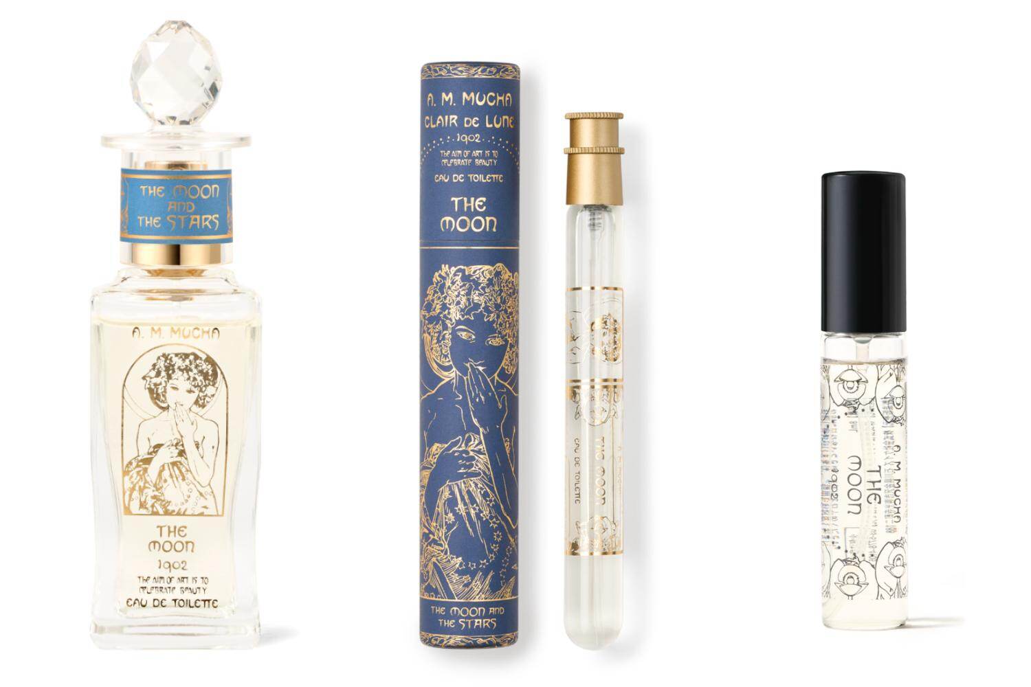 ミュシャ財団公式ブランド、連作《月と星》着想“シトラスやムスク香る