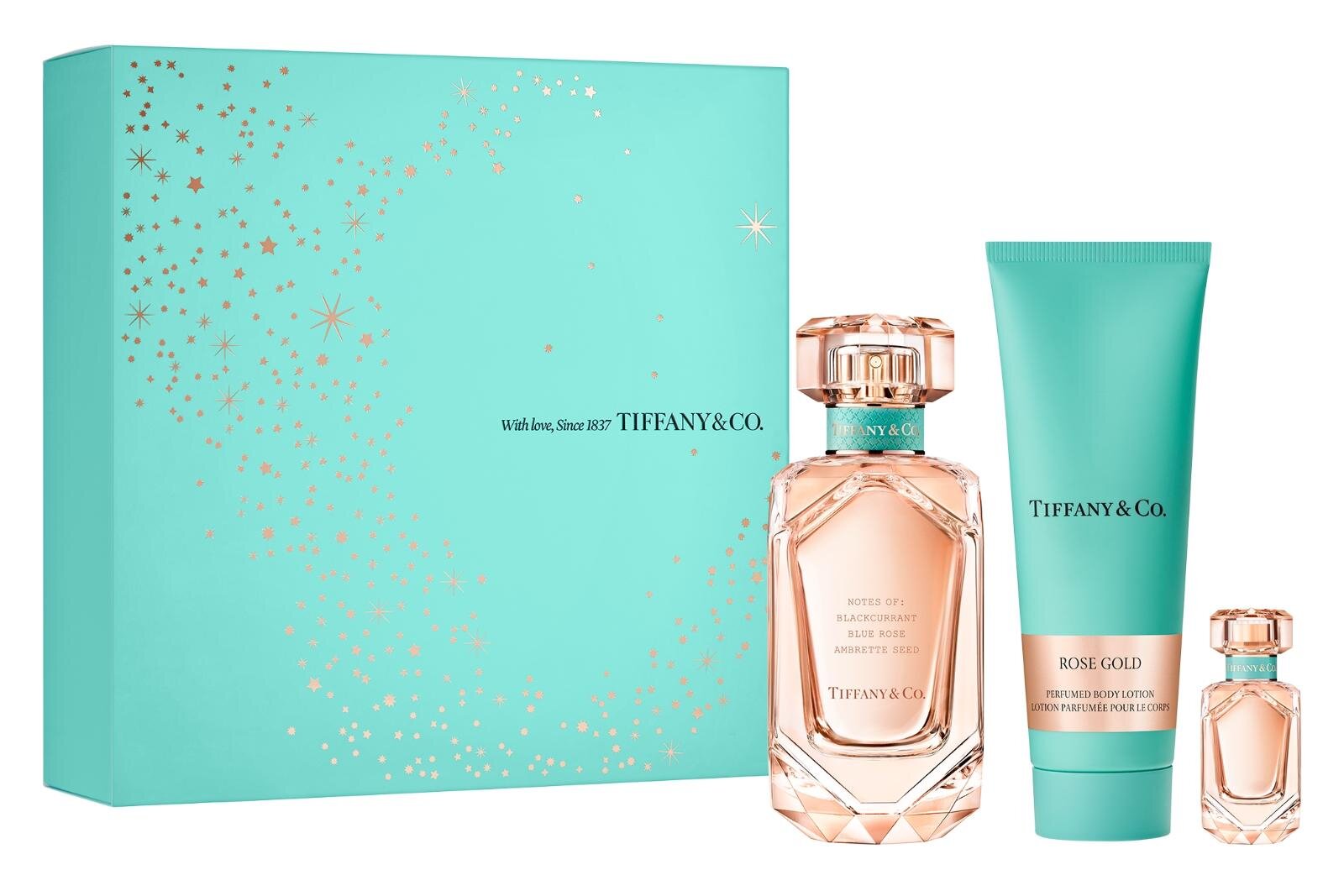 ティファニー24年クリスマスコフレ第2弾、「ローズゴールド」現品香水
