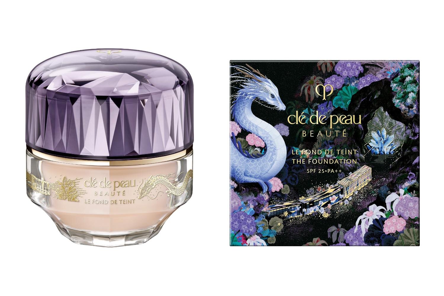 クレ・ド・ポー ボーテ25年クリスマスコスメ第2弾、“神秘的な動物”描い