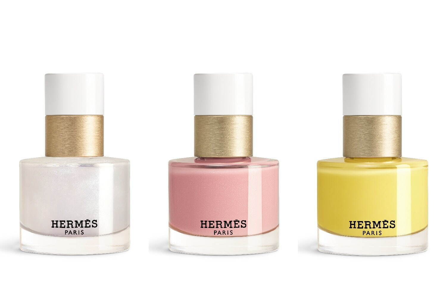 エルメス25年夏ネイル「レ マン エルメス」柔らかピンク＆ミント