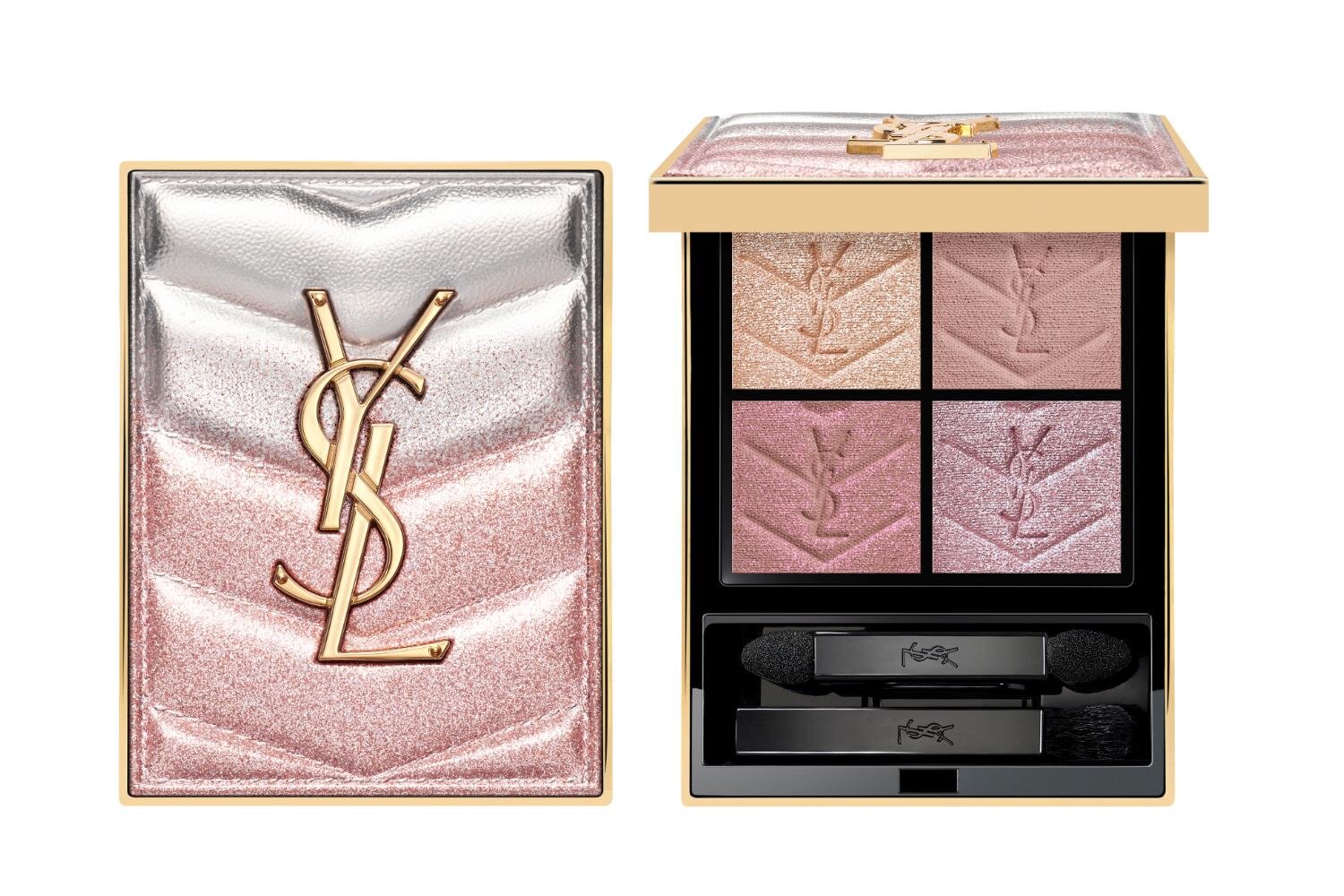 イヴ・サンローラン26年春コスメ、“ピンク×シルバーラメ”煌めく4色