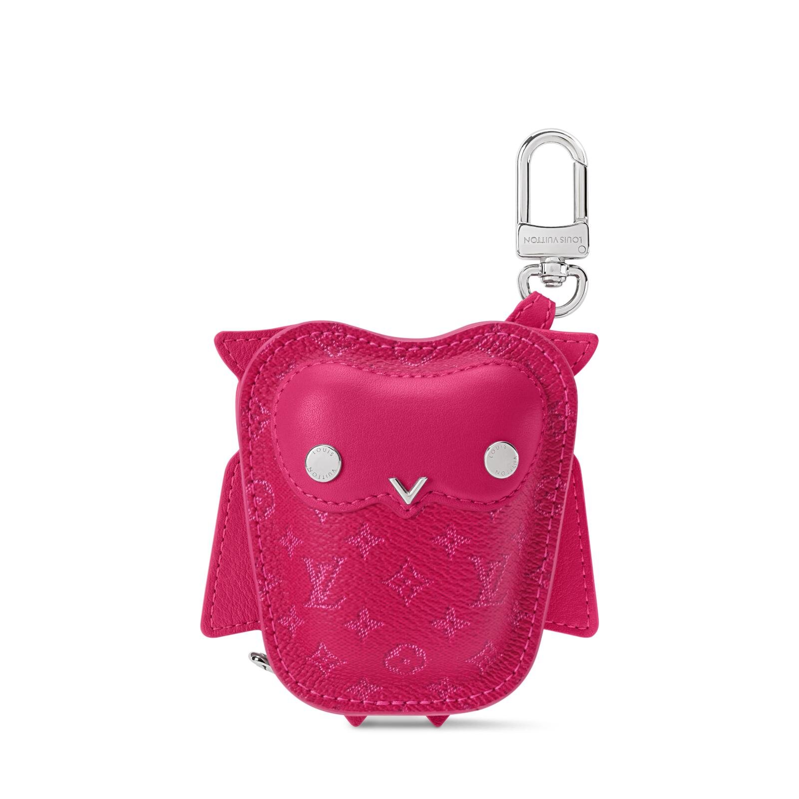 ルイ・ヴィトン“フクロウ型”バッグチャーム、ジップ付きでミニポーチに