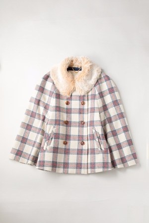 ジェーンマープル、ピンクやアイボリーの「ビッググレンチェック