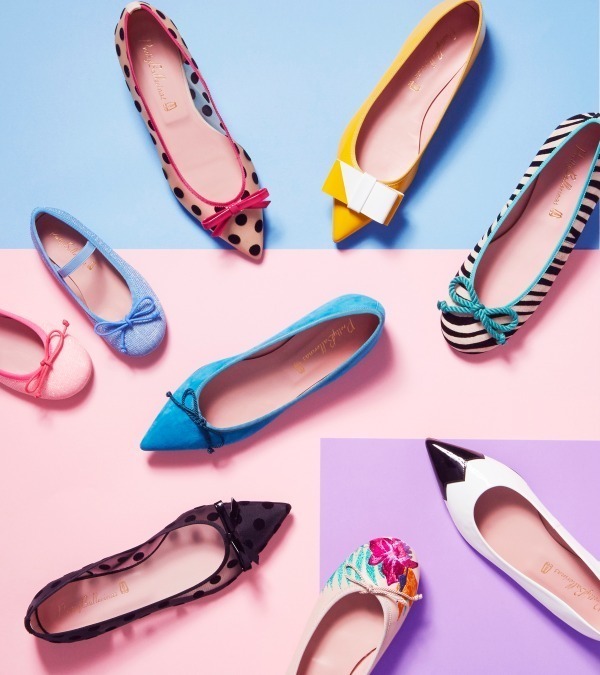 プリティ・バレリーナがオリヴィア・パレルモとコラボ、花刺繍の