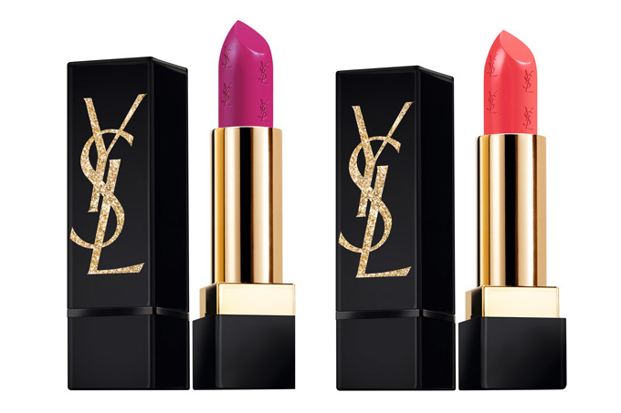 イヴ・サンローランのクリスマスコフレ、YSLカサンドラロゴを刻んだ