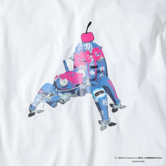 ファレル手掛けるアイスクリーム×攻殻機動隊 S.A.C.、素子＆タチコマを