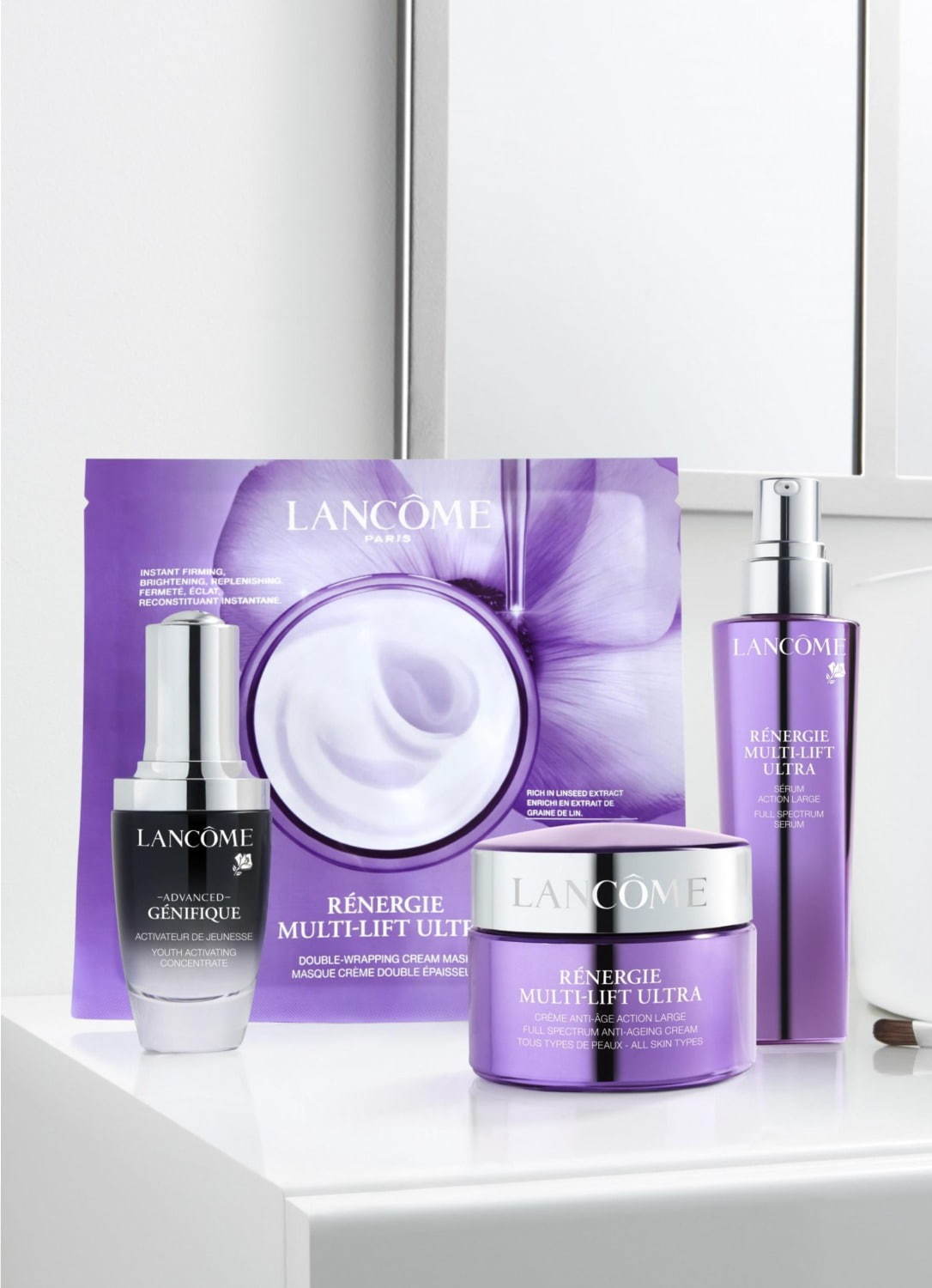 ランコム“クリームテクスチャー”の新感覚シートマスク、「レネルジー