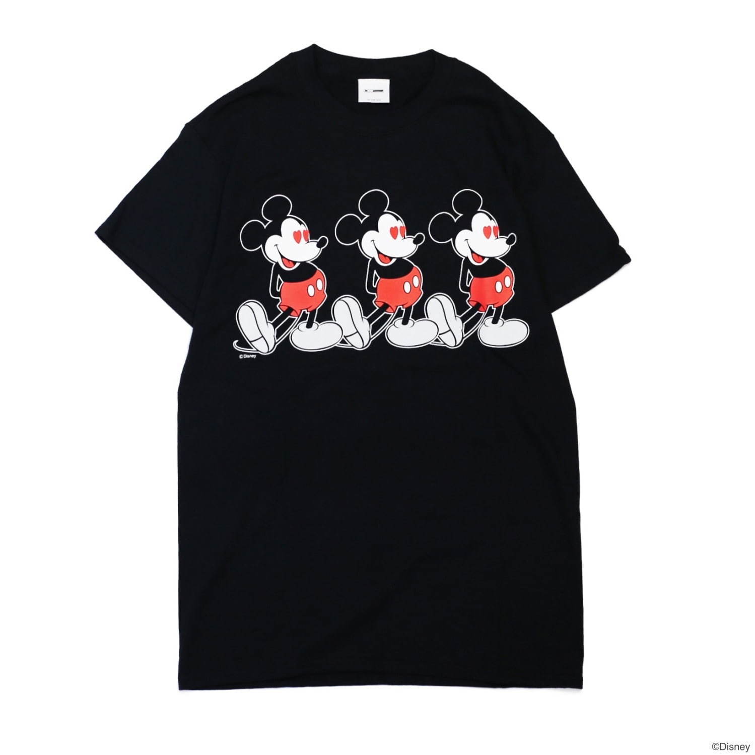 目がハートの「ミッキーマウス」Tシャツ＆フーディ、ジャムホーム