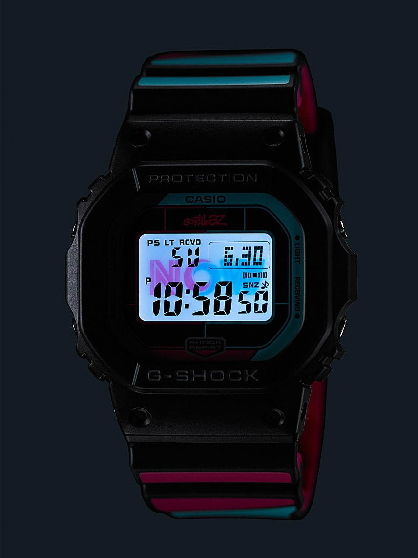 G-SHOCK×ゴリラズのコラボ腕時計、1st＆最新アルバムのジャケット