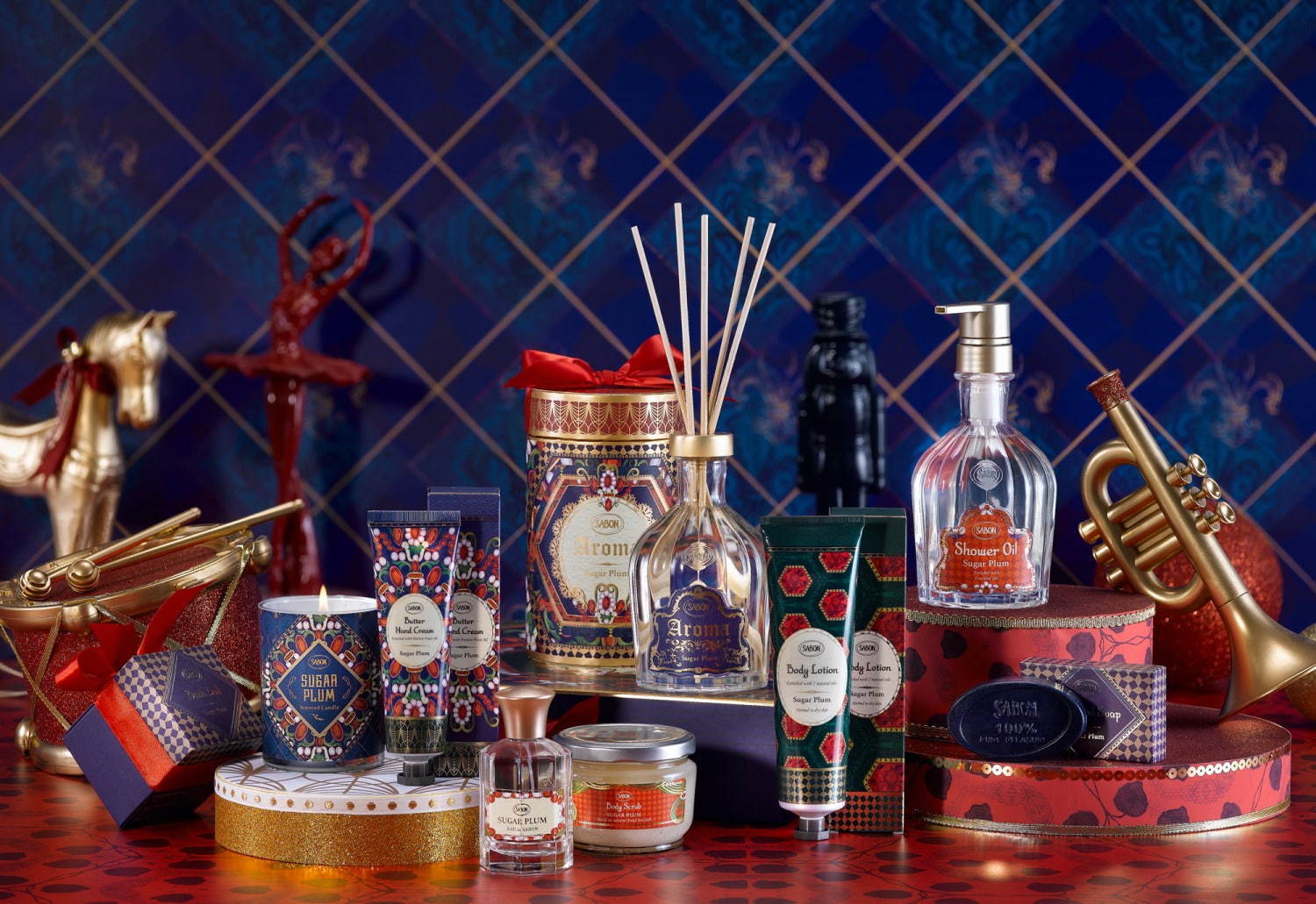 SABONの2020年クリスマスコフレ＆ボディケア、“くるみ割り人形”着想の