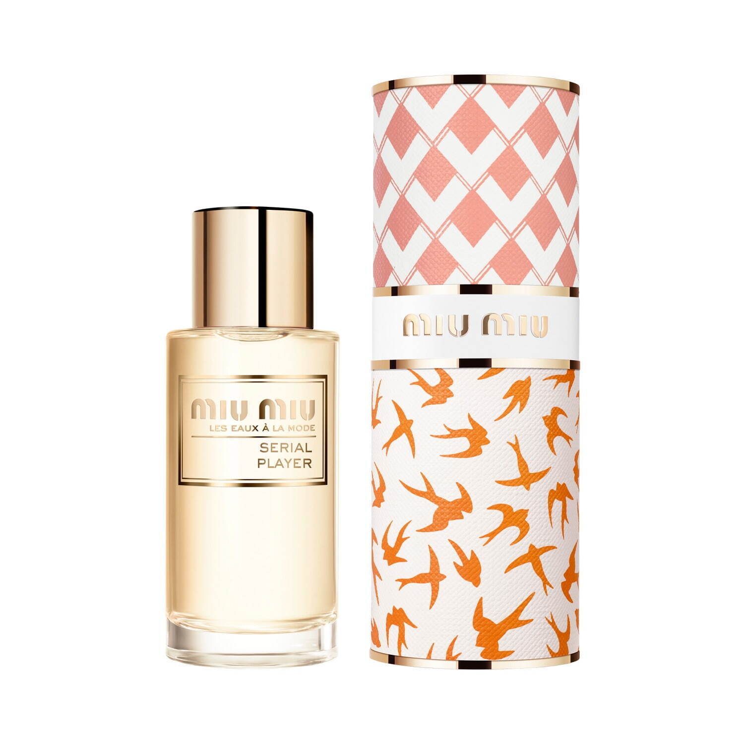 ミュウミュウ“香り＆ケースを選べる”新フレグランス、クレームブリュレ