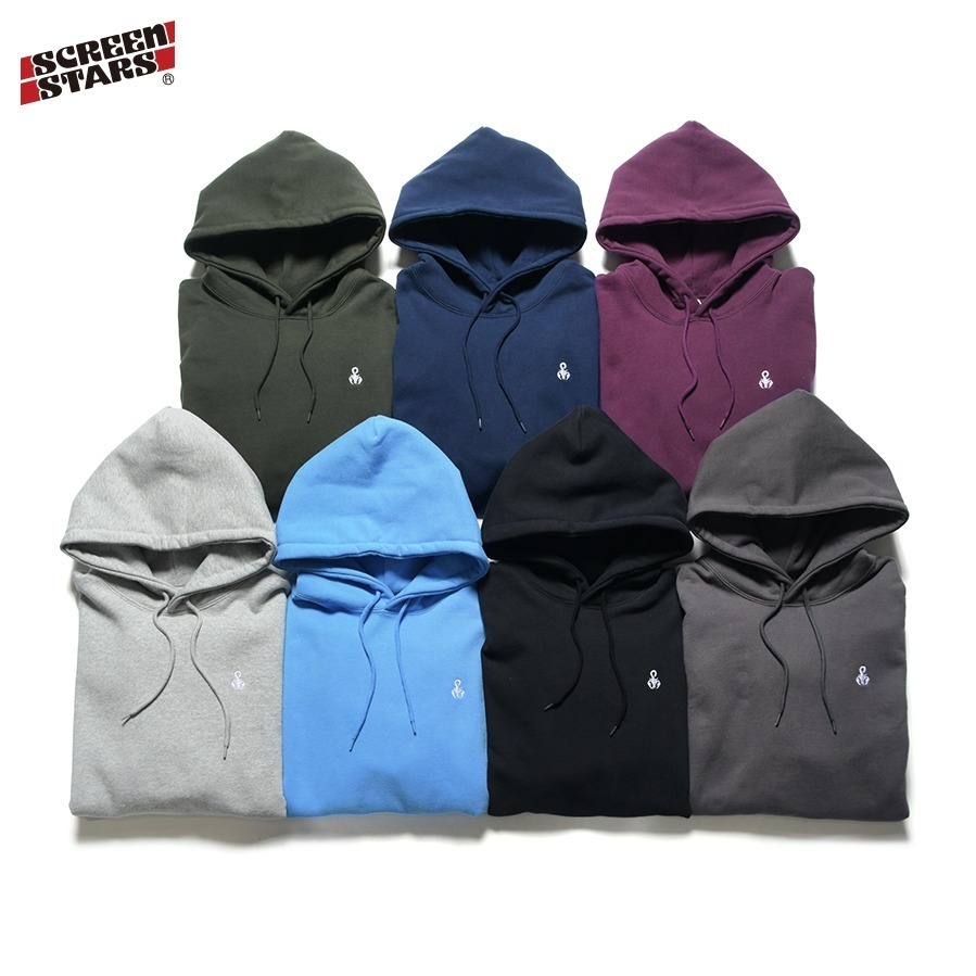 ソフネット“スコーピオン”刺繍入りパーカー＆スウェット、「スクリーン