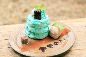 チョコミントパンケーキ」東京・大阪512 カフェに“史上最高”味変できる