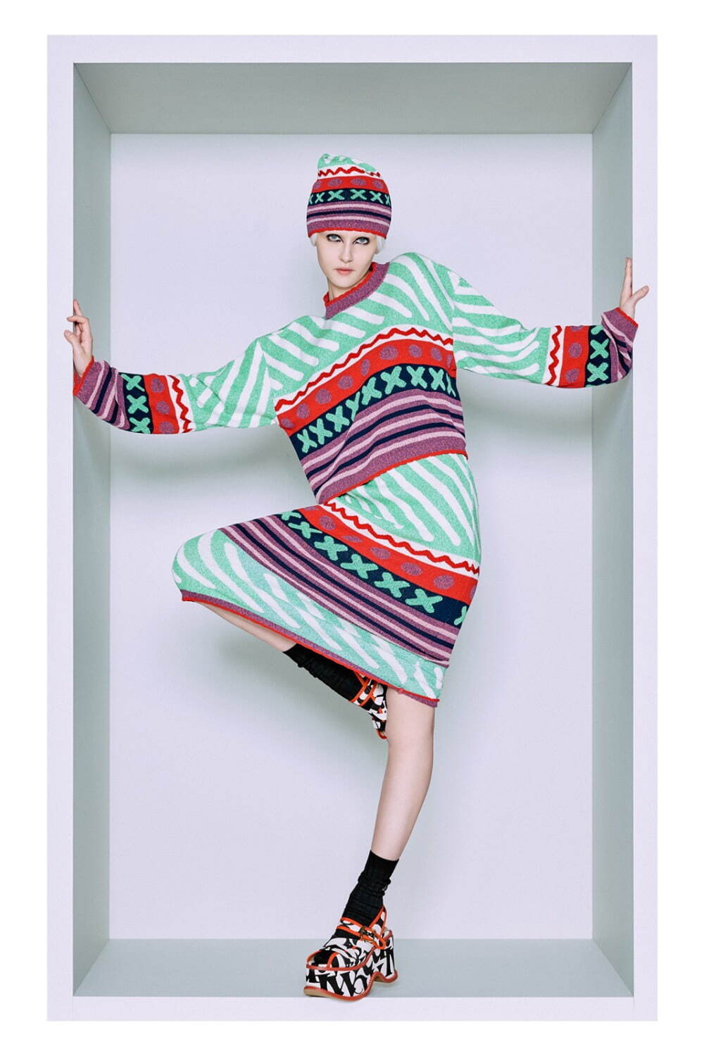 ヴィヴィアンウェストウッド レットレベル 星柄ワンピース