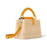 ルイ・ヴィトンのアイコンバッグ「カプシーヌ」“ラタン編み”×レザー