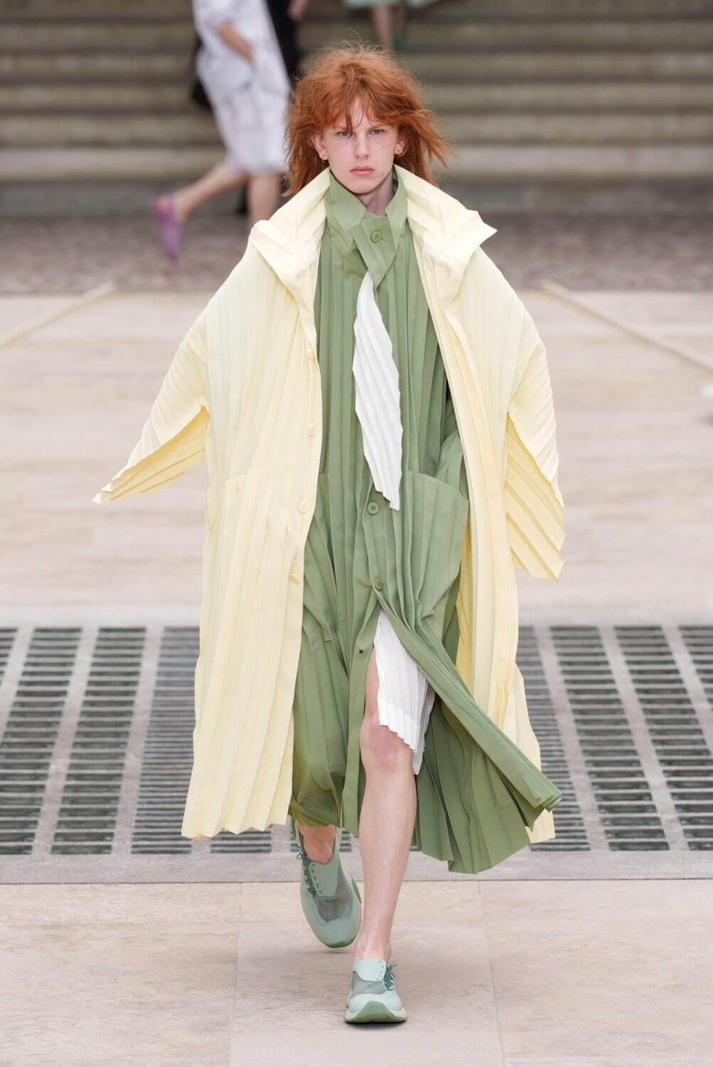 オム プリッセ イッセイ ミヤケ 2025年春夏コレクション - 風の