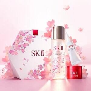 SK-II“桜の花びら舞う”26年春スキンケアキット、名品化粧水＆美白美容