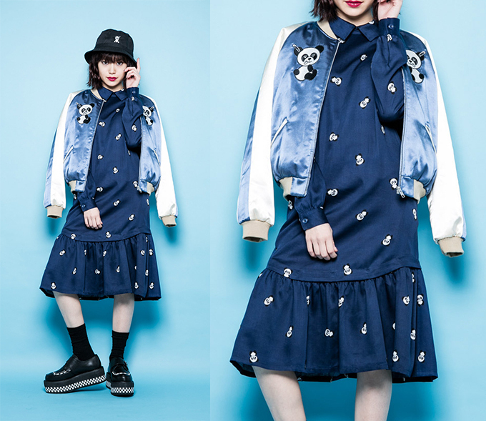 キャンディ ストリッパーの新作ウェア - “ネコ”柄ワンピースや“パンダ