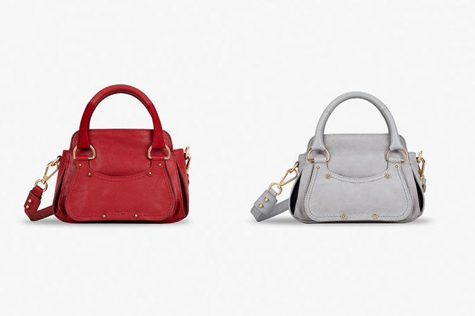 シーバイクロエの新作バッグ「ミヤ(MIYA)」スタッズ付きエレガントな