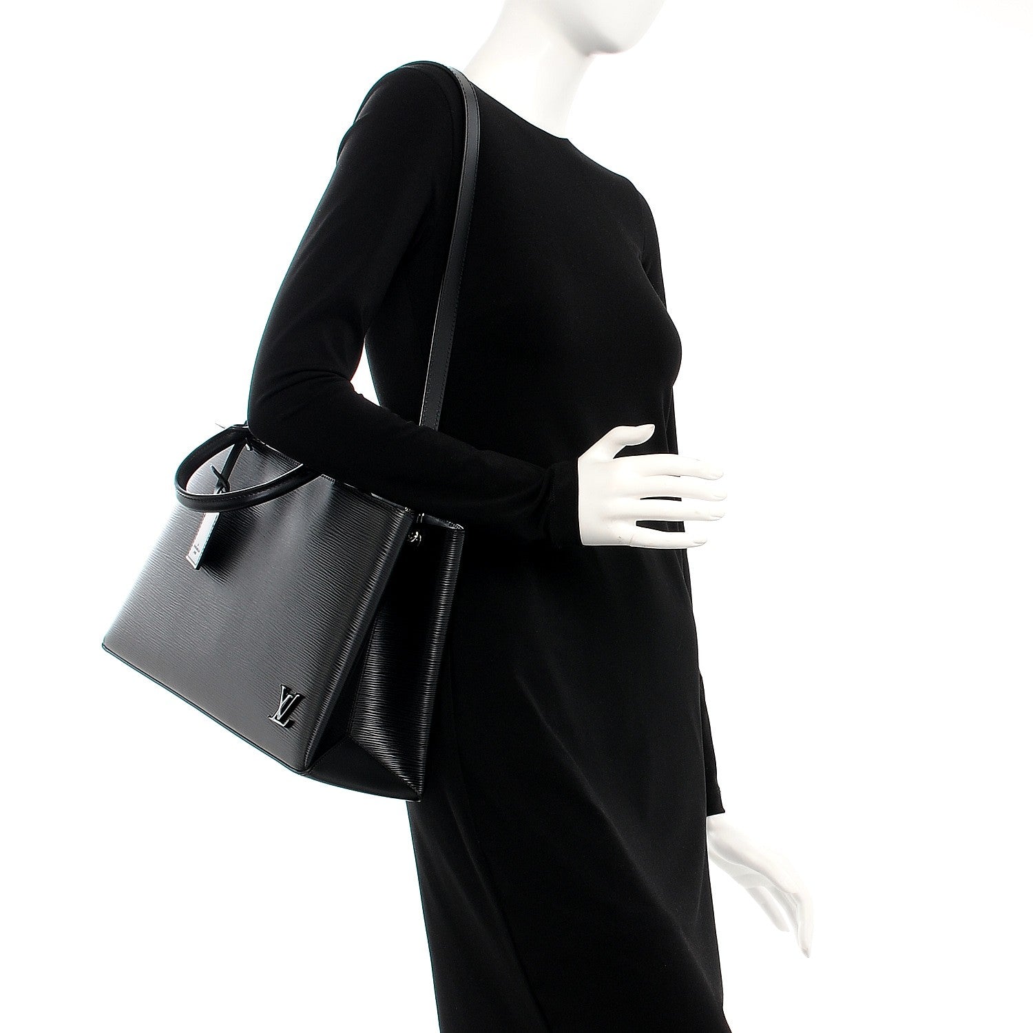 Louis Vuitton Epi Kleber MM Black 208084 – FASHIONPHILE