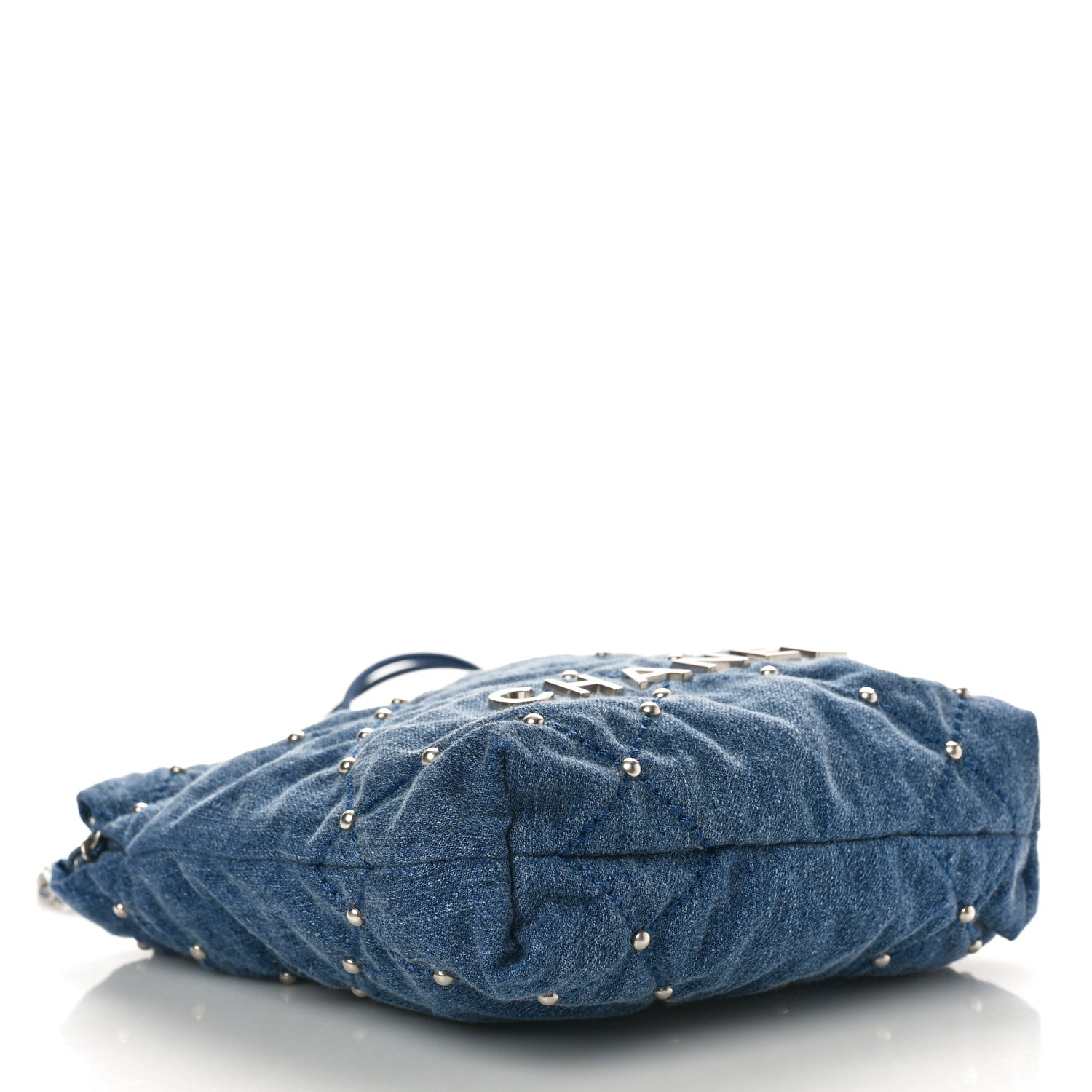 CHANEL デニムブルー キルティングバッグ CHANEL デニムブルー