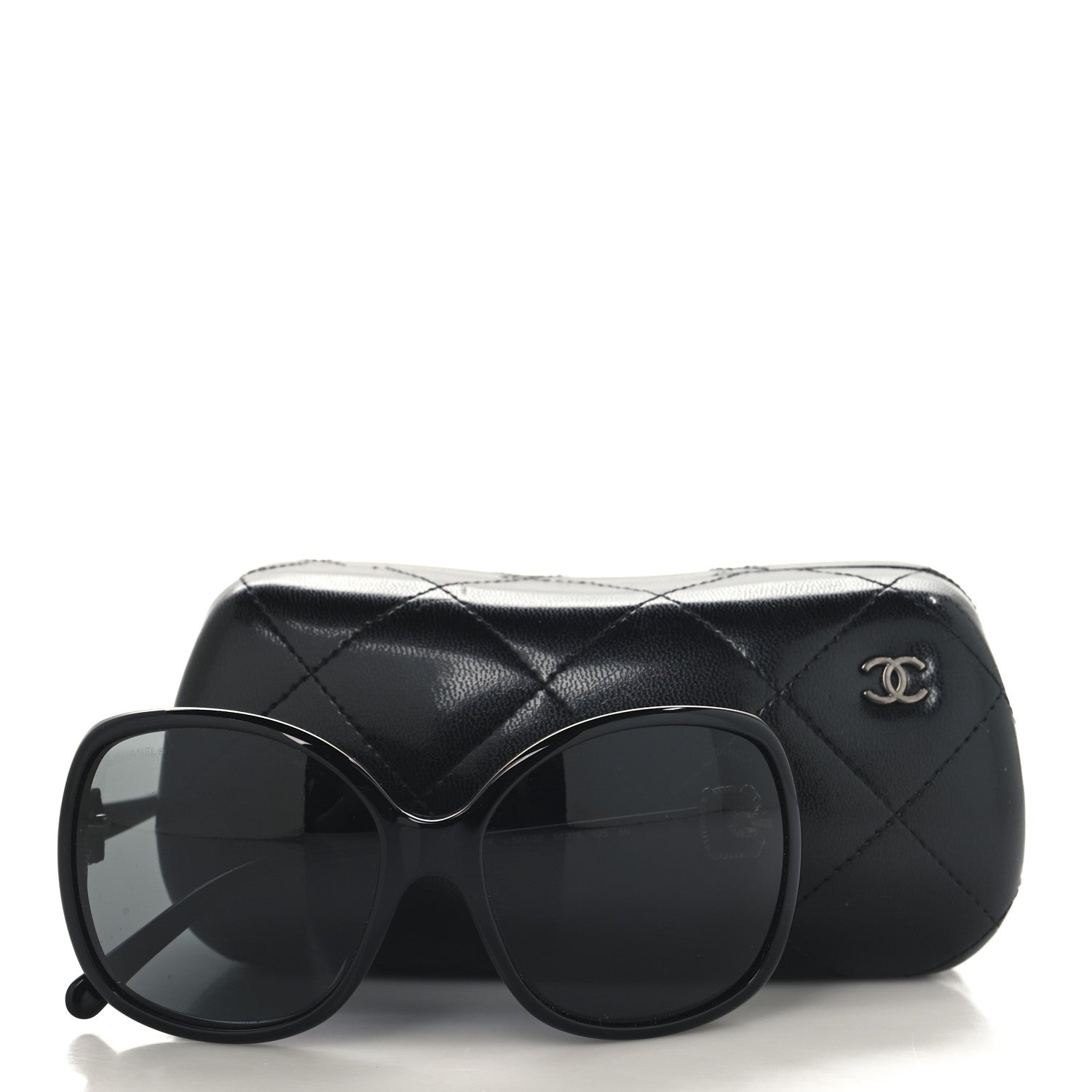 Chanel Acetate CC Sunglasses 5174 Black 1723032 – FASHIONPHILE