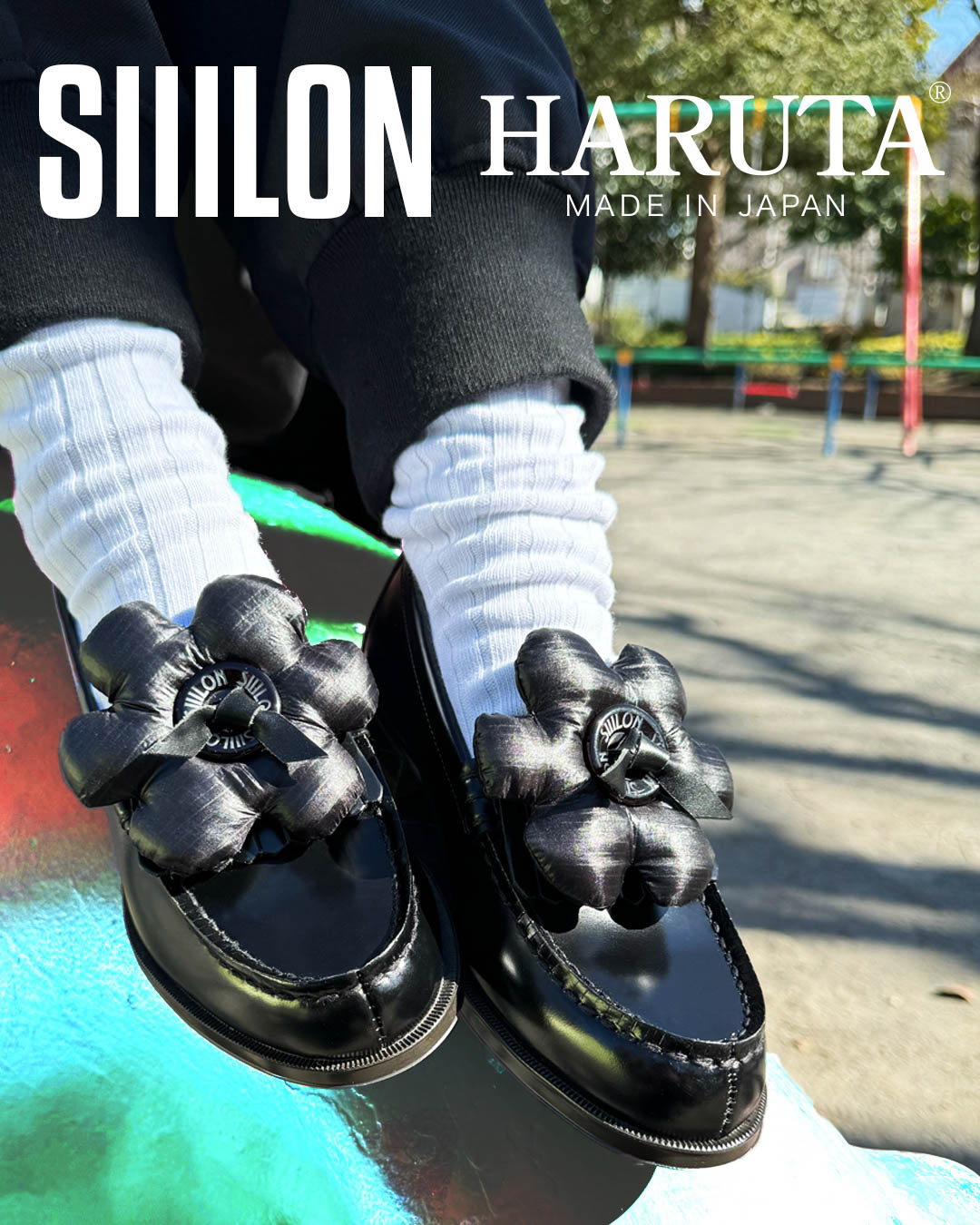 シーロン×ハルタ新作 花とリボンをモチーフにしたローファーを発売