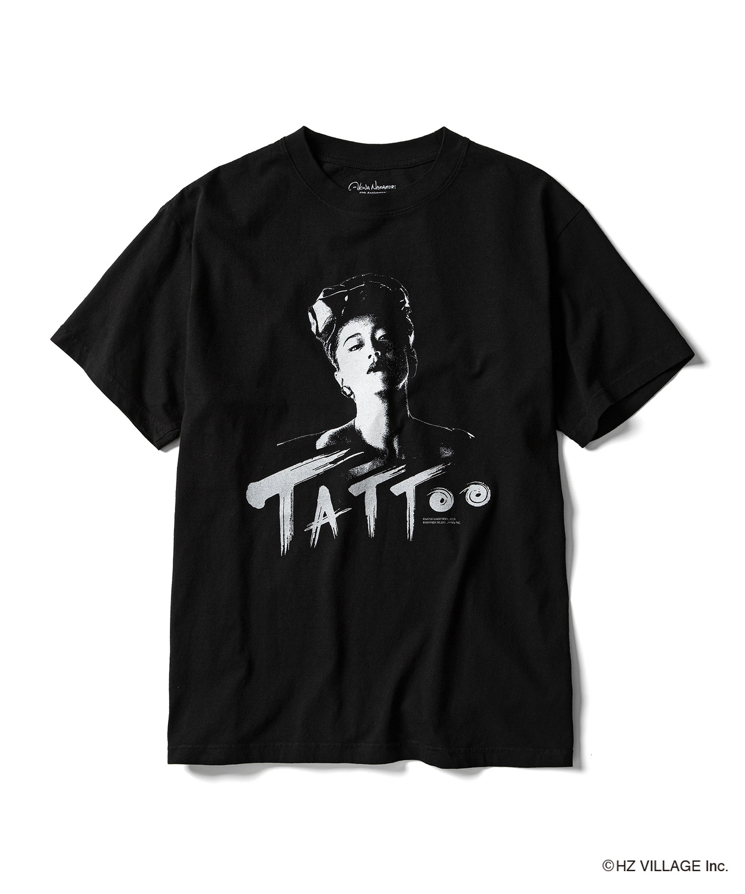 中森明菜がアパレル企業と初コラボ、名曲「TATTOO」をモチーフにしたT