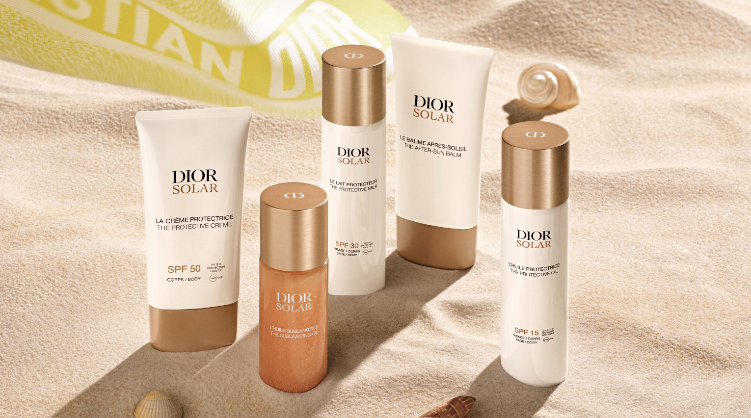 ディオールが夏に向けたサンケアシリーズを発売 ボディ用日焼け止め