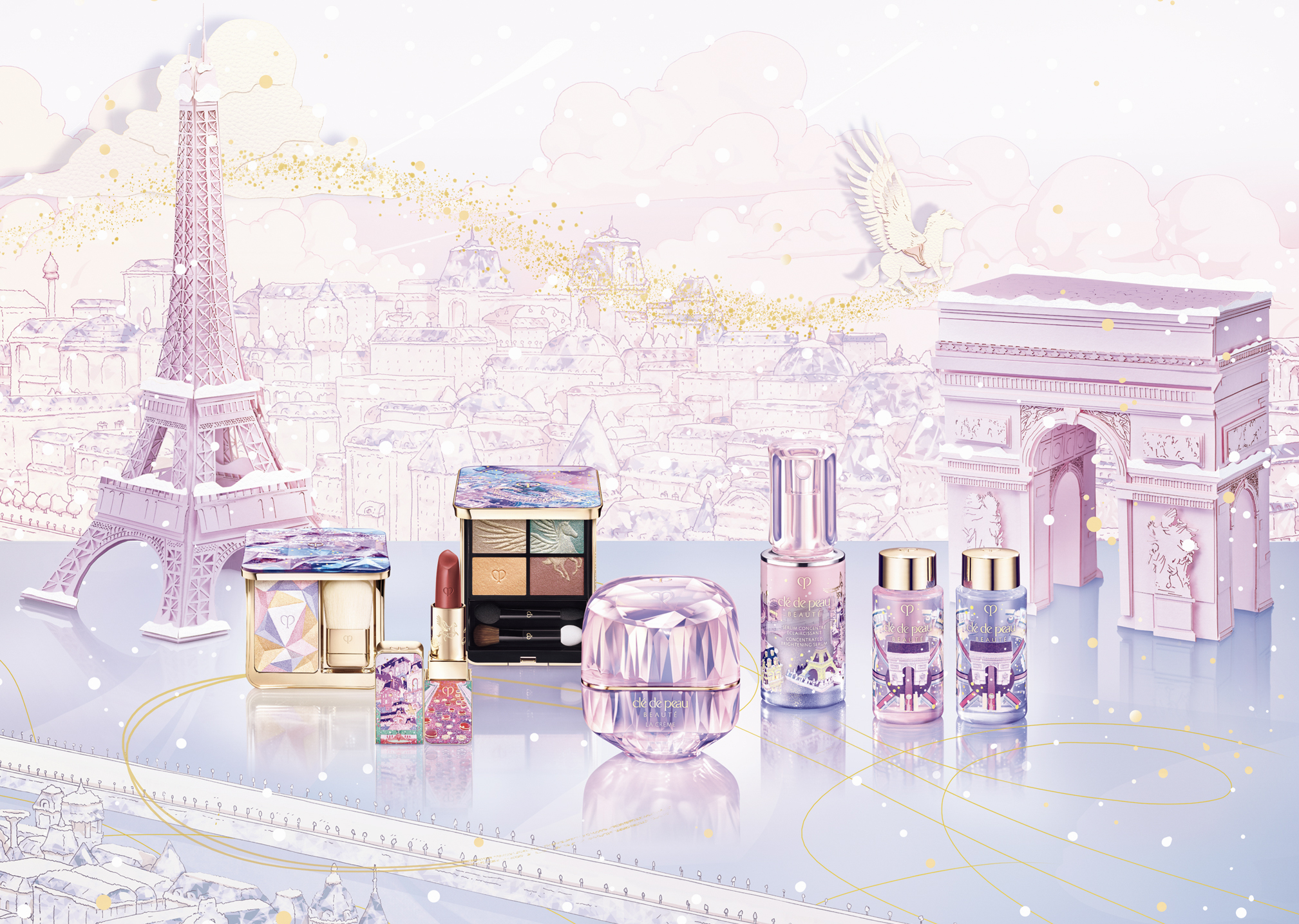 生田絵梨花が伊勢丹新宿店ポップアップ会場に来場 「クレ・ド・ポー