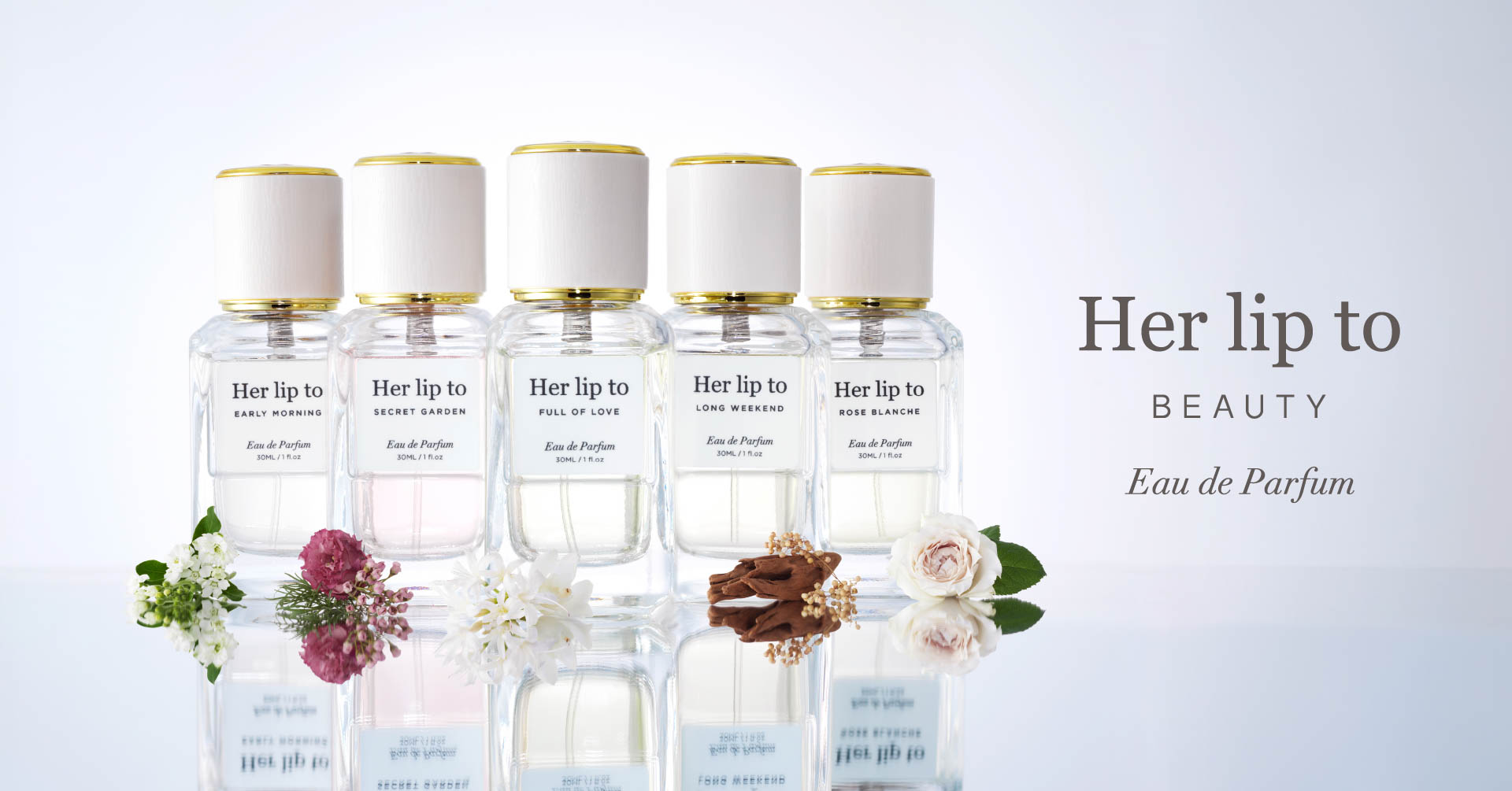 小嶋陽菜「ハーリップトゥ ビューティ」初のオードパルファムが登場