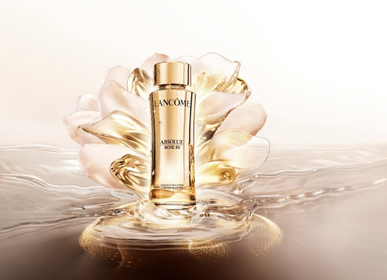 ランコム「アプソリュ」が化粧水と乳液を発売 しなやかなハリ感を