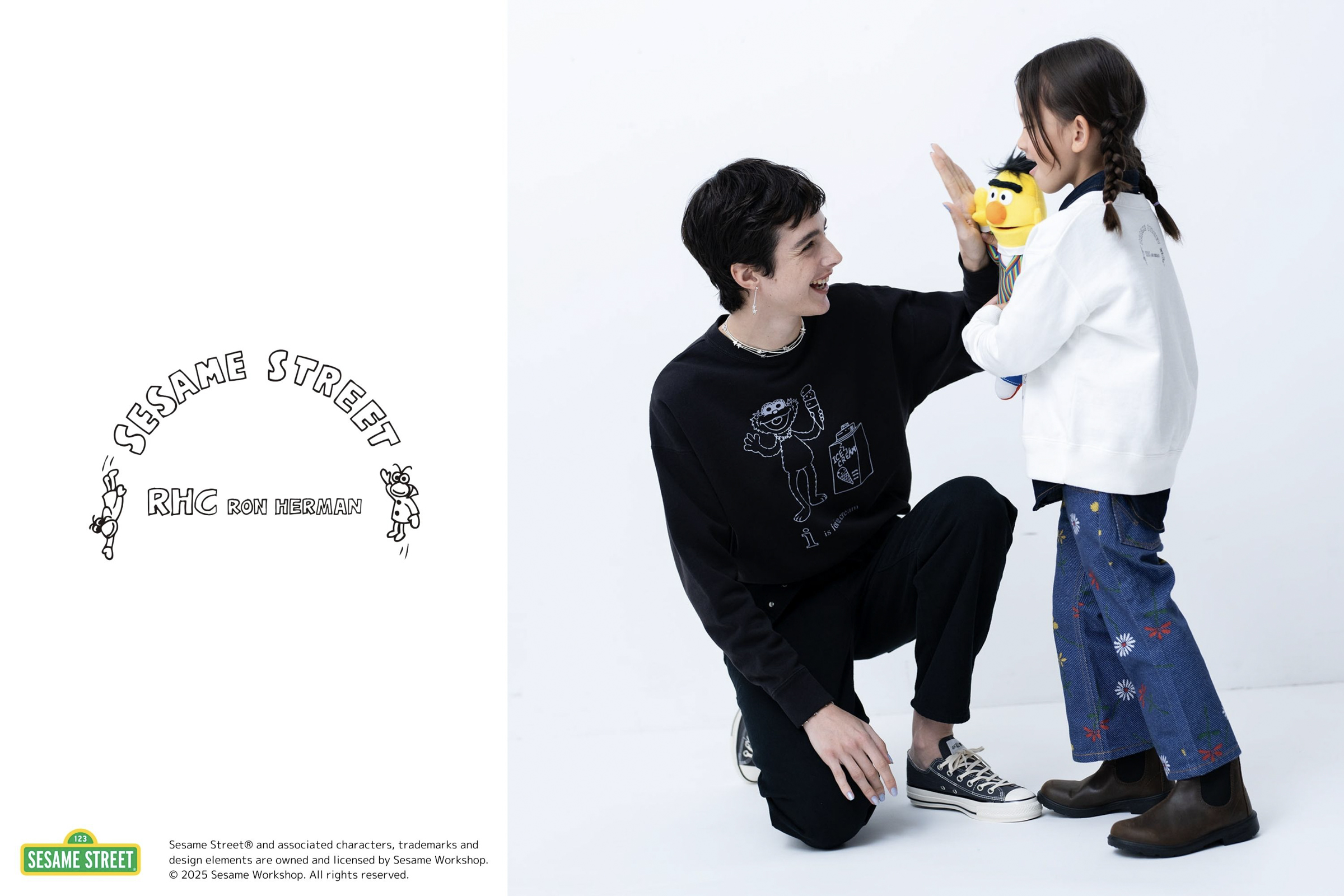 RHC ロンハーマンが「セサミストリート」と初コラボ、キャラクターを
