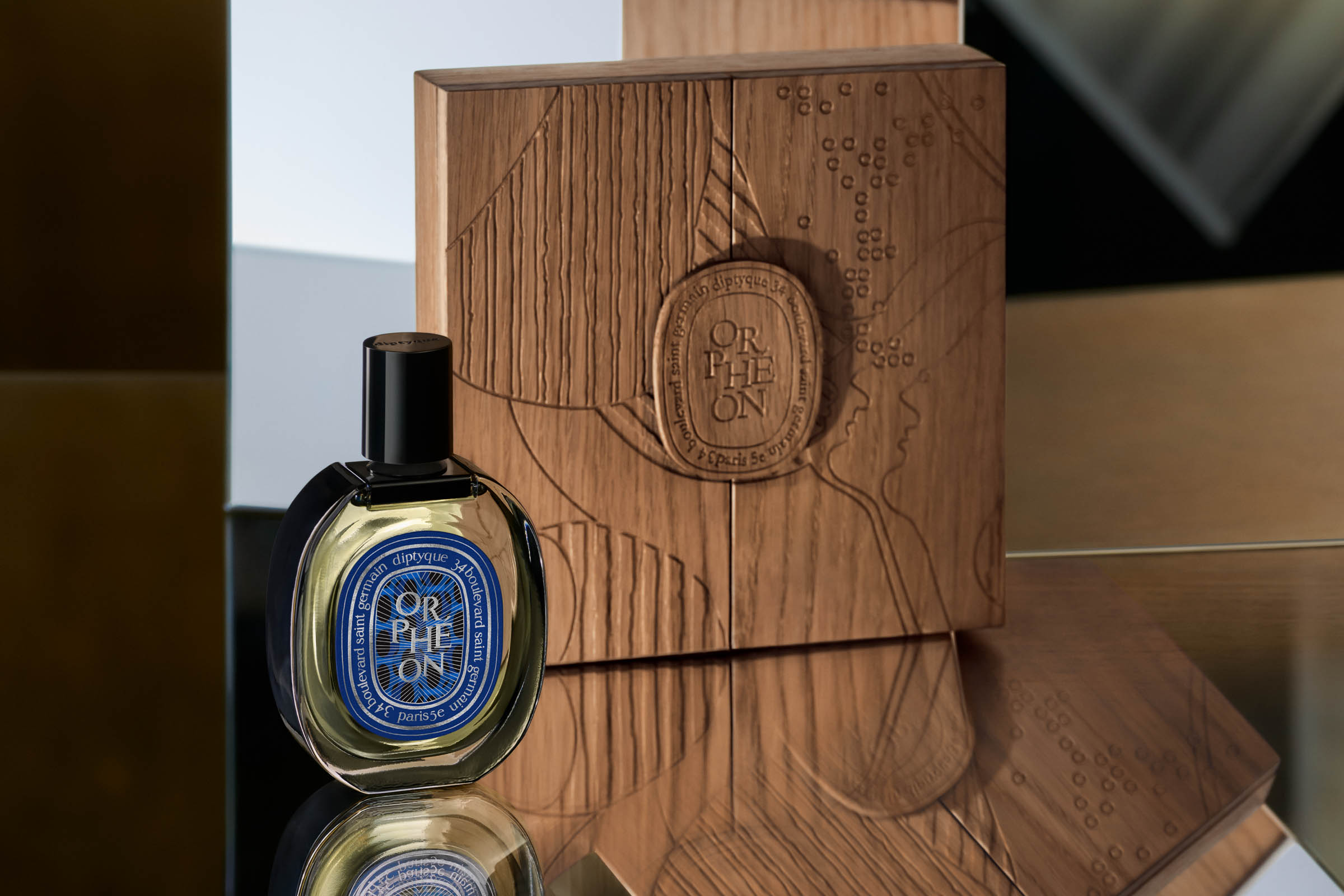 ディプティック「オルフェオン」に青の限定ラベル 60年代のジャズ