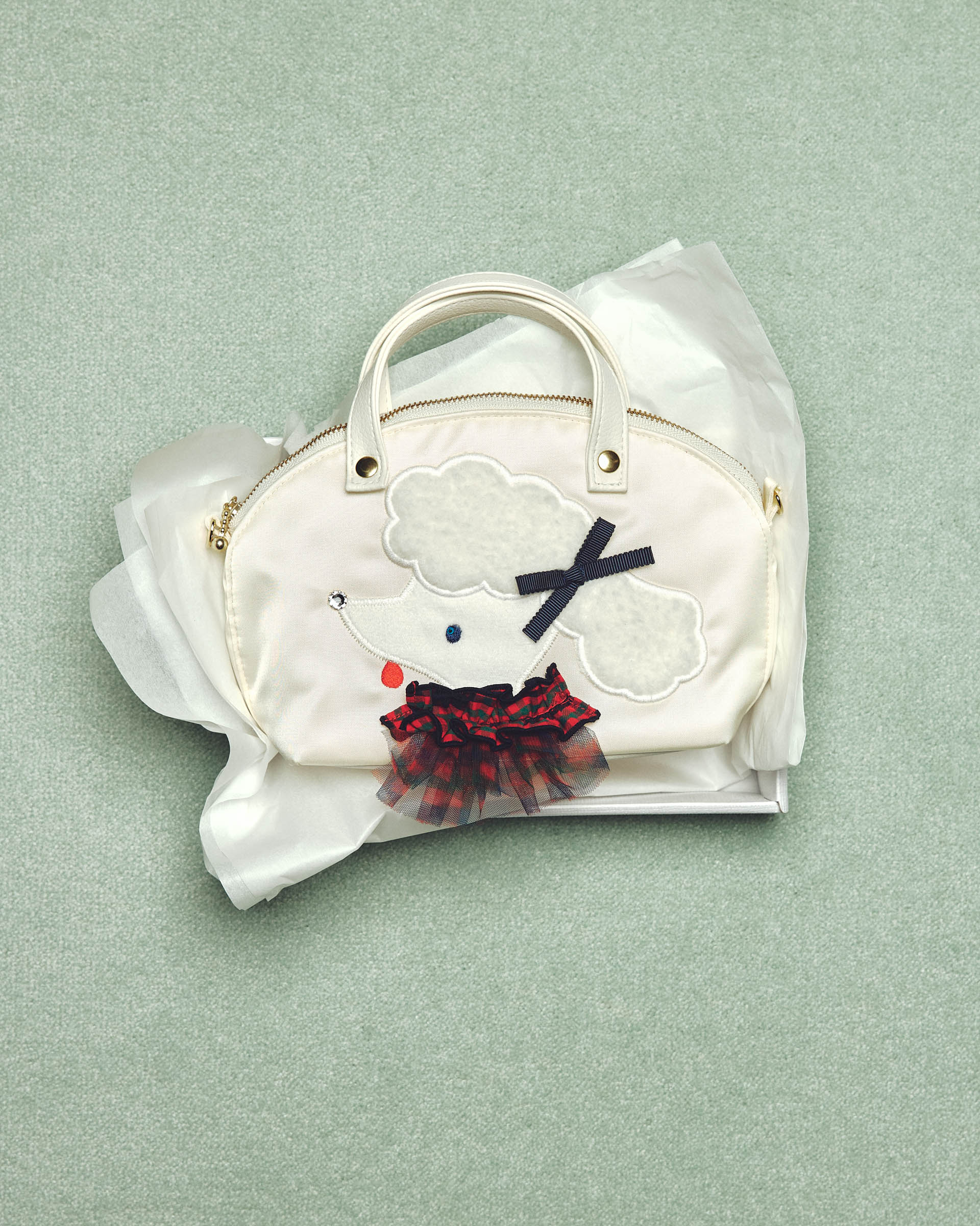 Bibiy.」がファミリアと初コラボ ファミリアチェックのチュールや