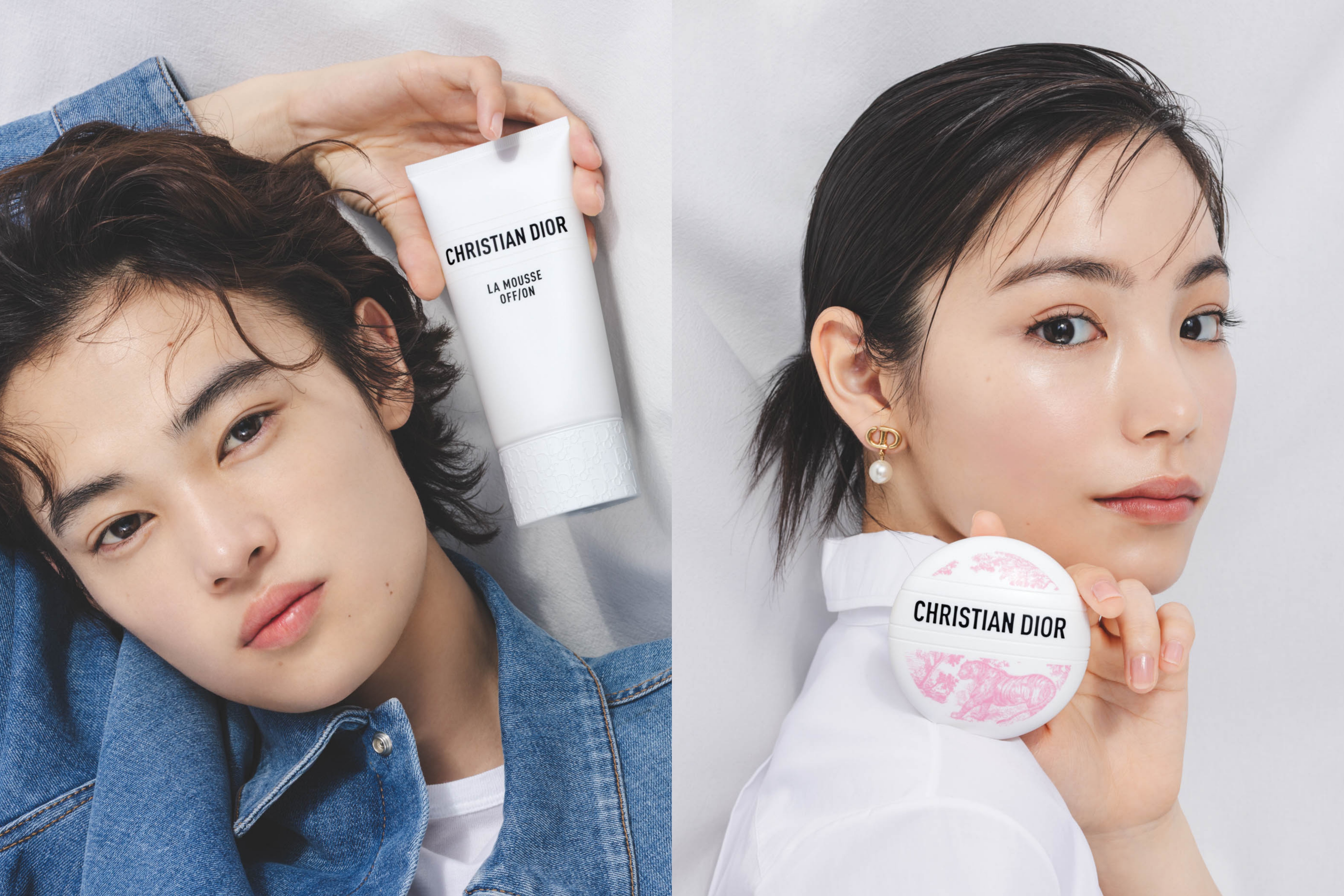 窪塚愛流と當真あみが初めての「ディオール」で煌めく夏に向かって